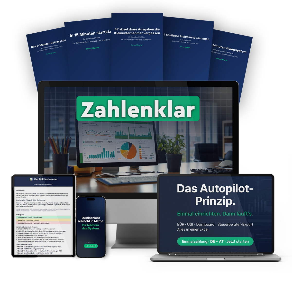Buchhaltung ohne Stress. Einfach, schnell und digital.