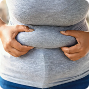 The belly that won't budge despite eating well and moving your body
