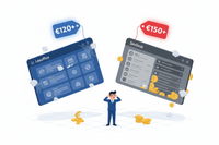 Und dann diese Tools:
Lexoffice, SevDesk… €100+ im Jahr
für Funktionen, die du nie nutzt.